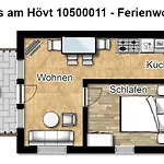 Apartament Haus Am Hoevt - 11 Goehren (Ruegen)